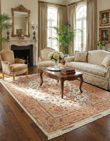 4' 10 x 6' 9 Tabriz Rug