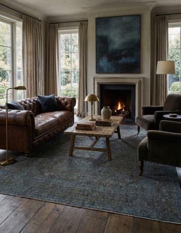 9' 6 x 12' 4 Hand Knotted Ultra Vintage Persian Wool Rug