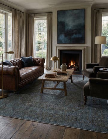9' 6 x 12' 4 Hand Knotted Ultra Vintage Persian Wool Rug