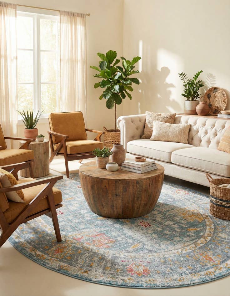 Detail image of 8' 2 x 10' Paragon Oval Rug