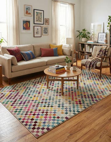 5' x 8' Washable Theia Rug