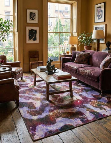 7' 6 x 9' 5 Hand Knotted Ultra Vintage Persian Wool Rug