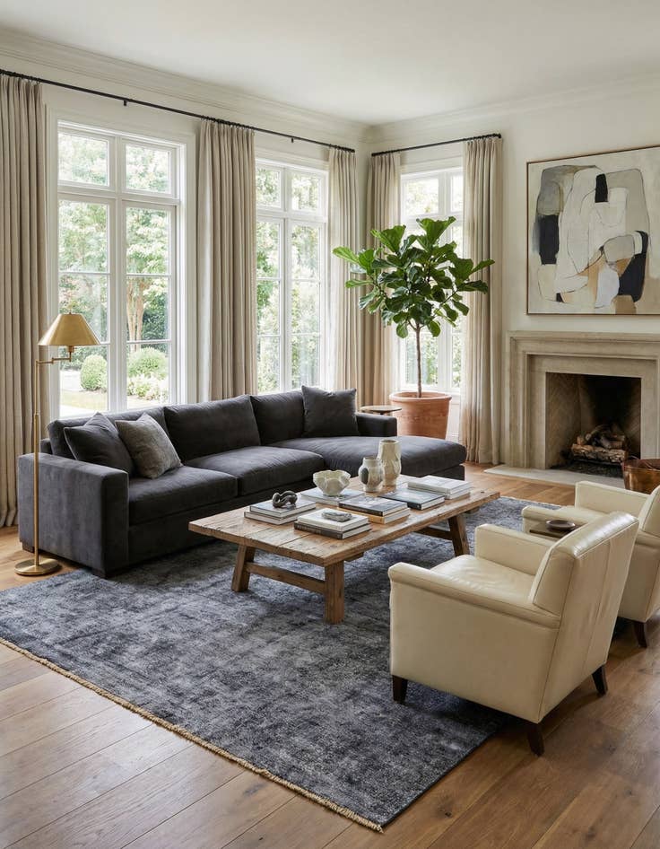 Detail image of 9' x 11' 10  Hand Knotted Ultra Vintage Persian Wool Rug