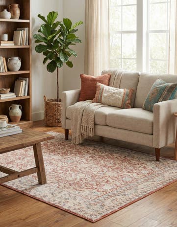 Peach Noble Rug