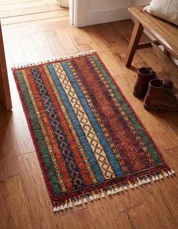 1' 9 x 3' 3 Hand Knotted Kazak Rug