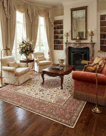 8' 2 x 8' 3 Tabriz Square Rug
