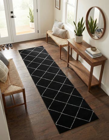 2' x 8' Vogue Geo Runner Rug