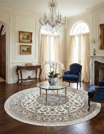 7' 6 x 7' 6 Nain Round Rug