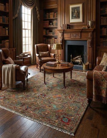 5' 1 x 6' 6 Ariana Wool Rug
