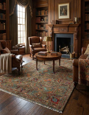 5' 1 x 6' 6 Ariana Wool Rug
