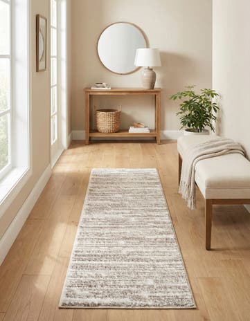 2' x 6' Sepia Runner Rug