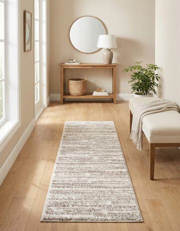 2' x 6' Sepia Runner Rug