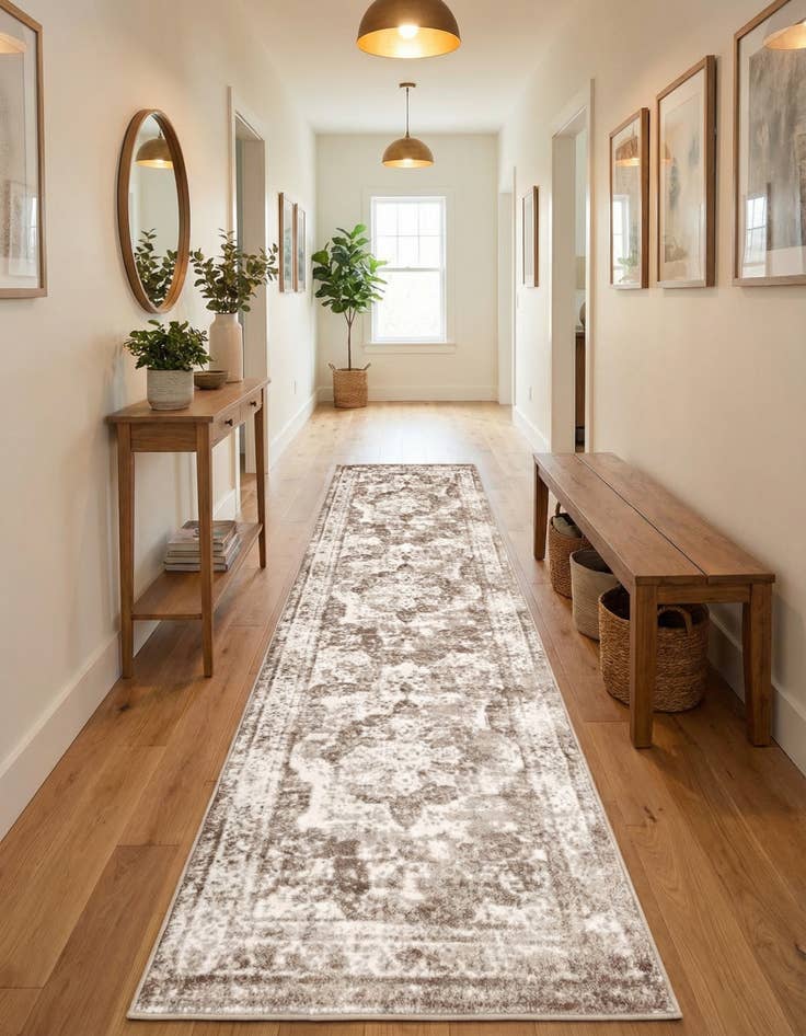 Detail image of 2' 7 x 12' Monaco Runner Rug