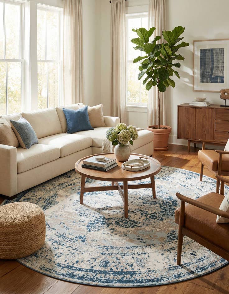 Detail image of  13' x 13' Monte Carlo Round Rug