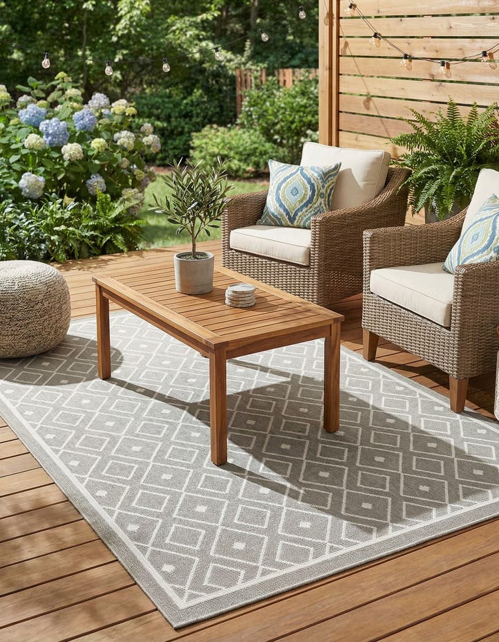 4' x 6' Easy-Clean Lattice Indoor / Outdoo...