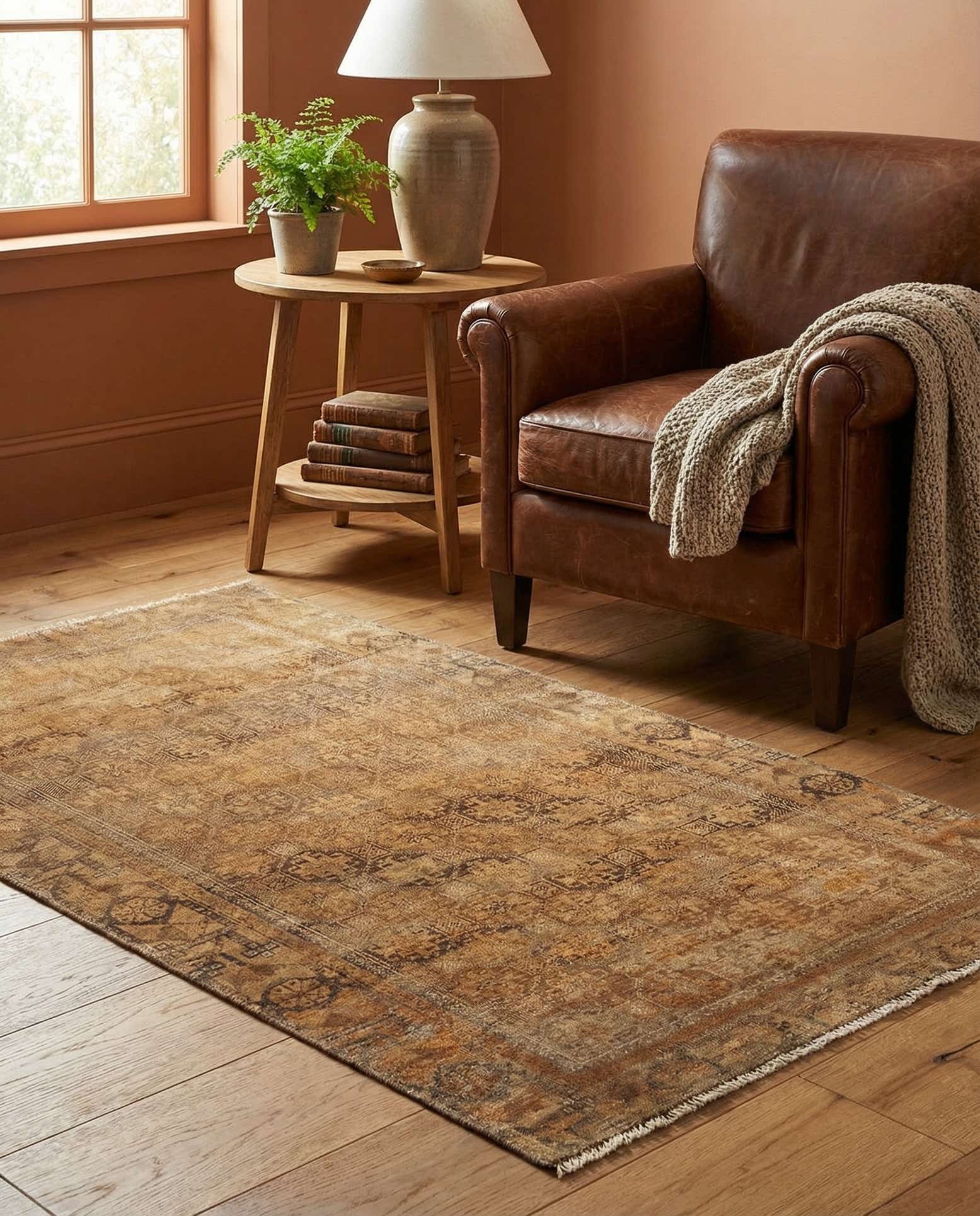 2' 9 x 5' 4 Hamedan Rug