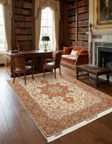 4' 11 x 6' 9 Tabriz Rug