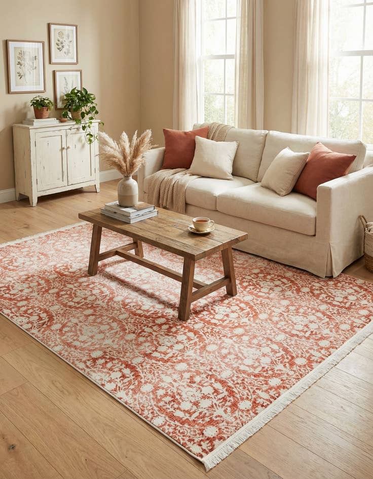 Detail image of  8' x 11' 4 Modern Classical Rug