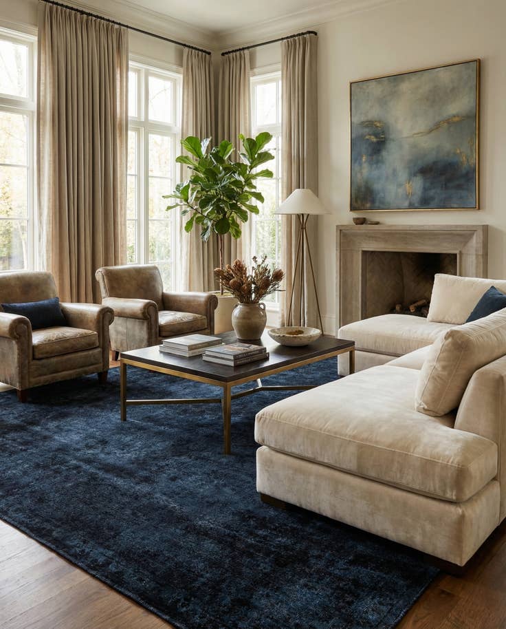 Detail image of 9' 10 x 12' 10 Hand Knotted Ultra Vintage Persian Wool Rug