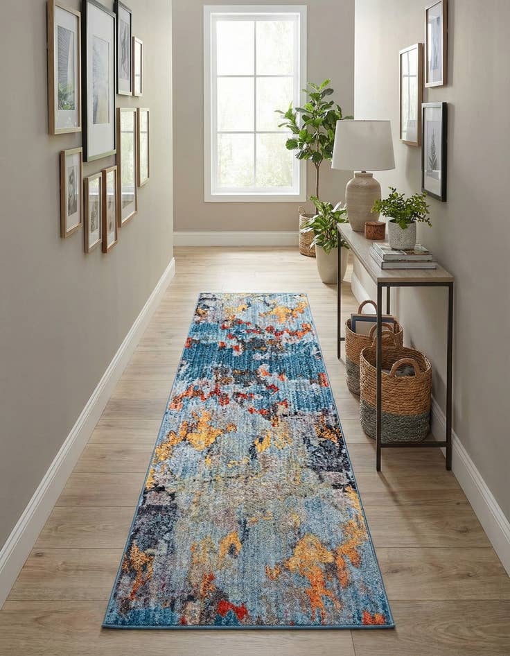 Detail image of 2' 7 x 10' Downtown Tribeca Runner Rug