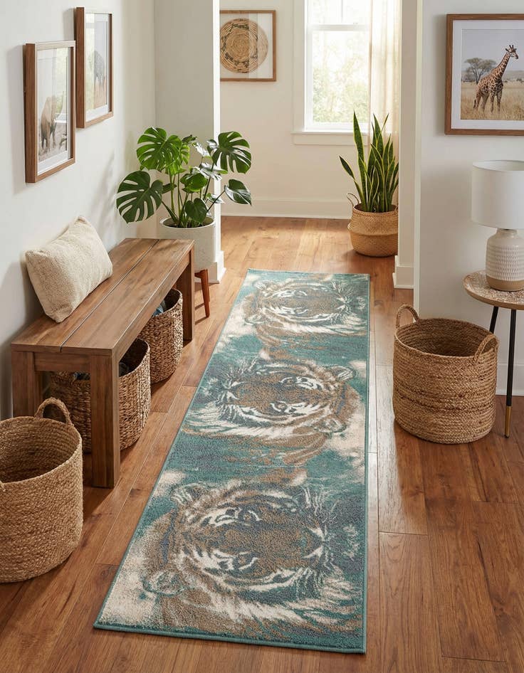 Detail image of 2' 7 x 10' Savannah Runner Rug
