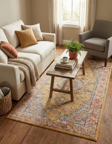 Yellow Lola Rug