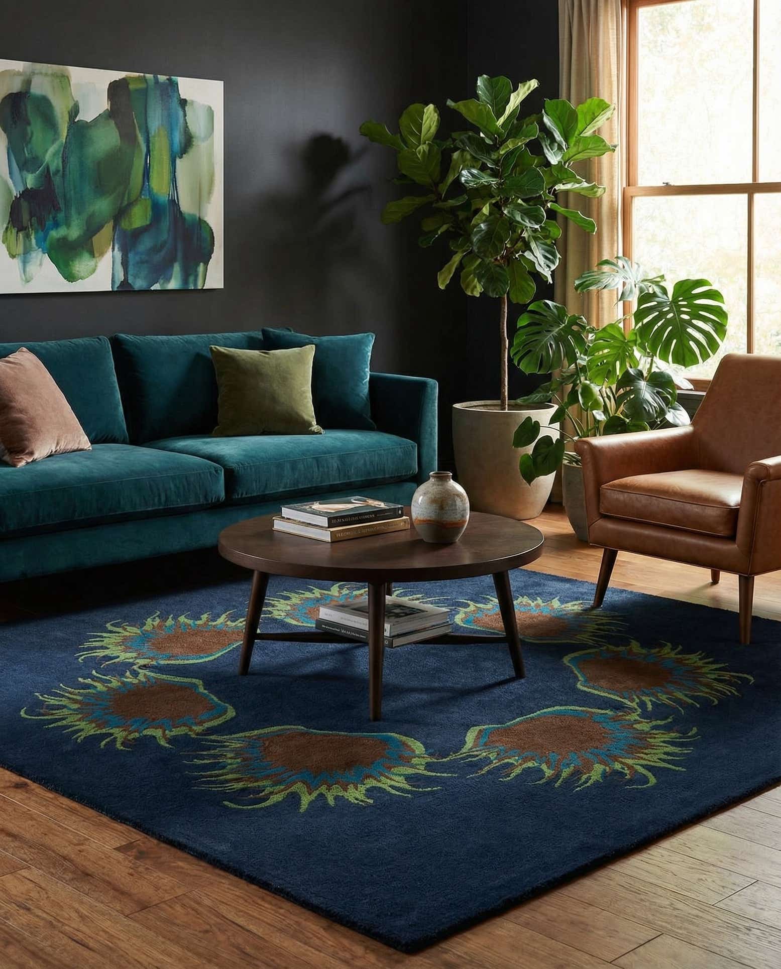 7' 6 x 7' 6 Luna Square Rug