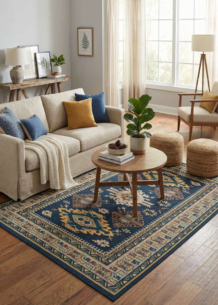 6' x 9' Easy-Clean Baja Indoor / Outdoor Rug