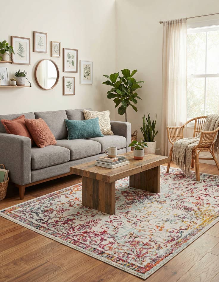 Detail image of  5' 3 x 8' Madeline Rug