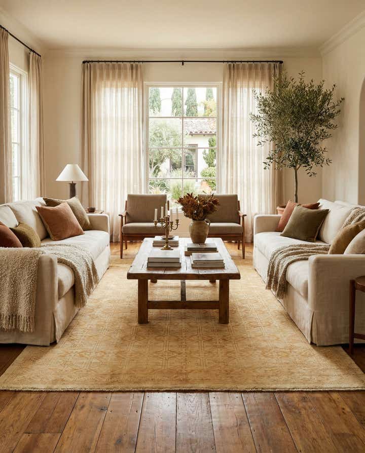 5' 7 x 7' 10 Juma Wool Rug