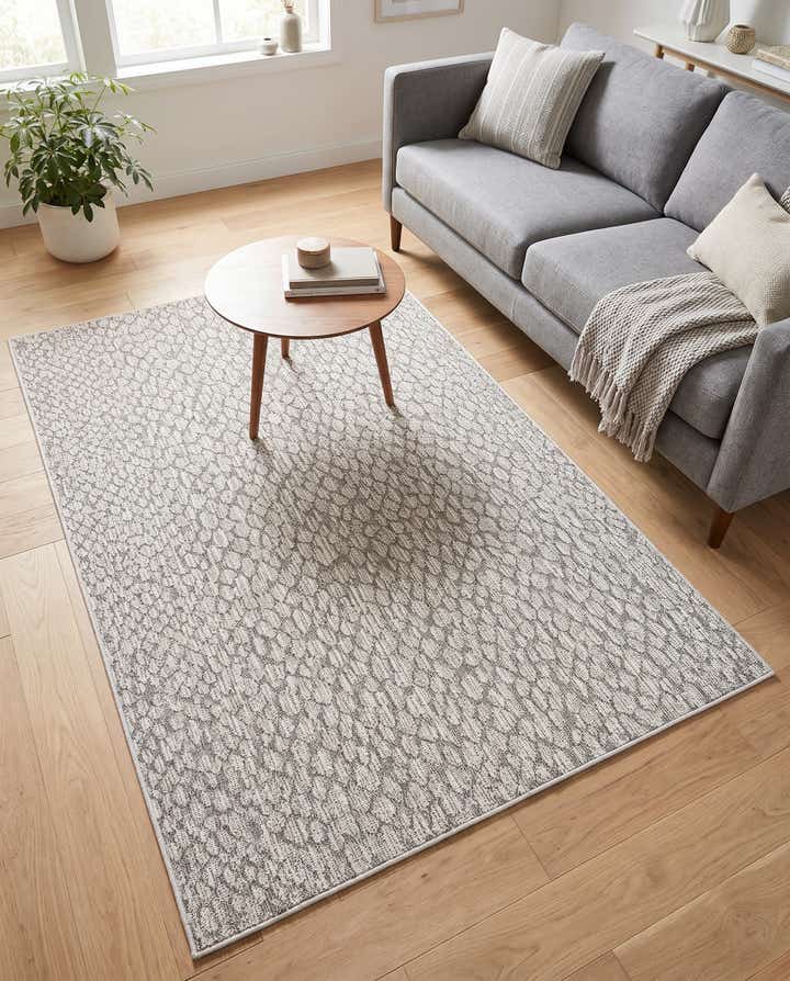 5' 3 x 8' Easy-Clean Safari Indoor / Outdoor Rug