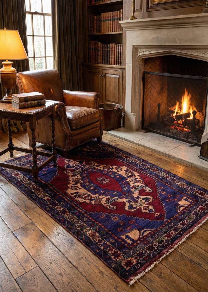 3' 6 x 5' 4 Hand Knotted Anatolian Wool Rug