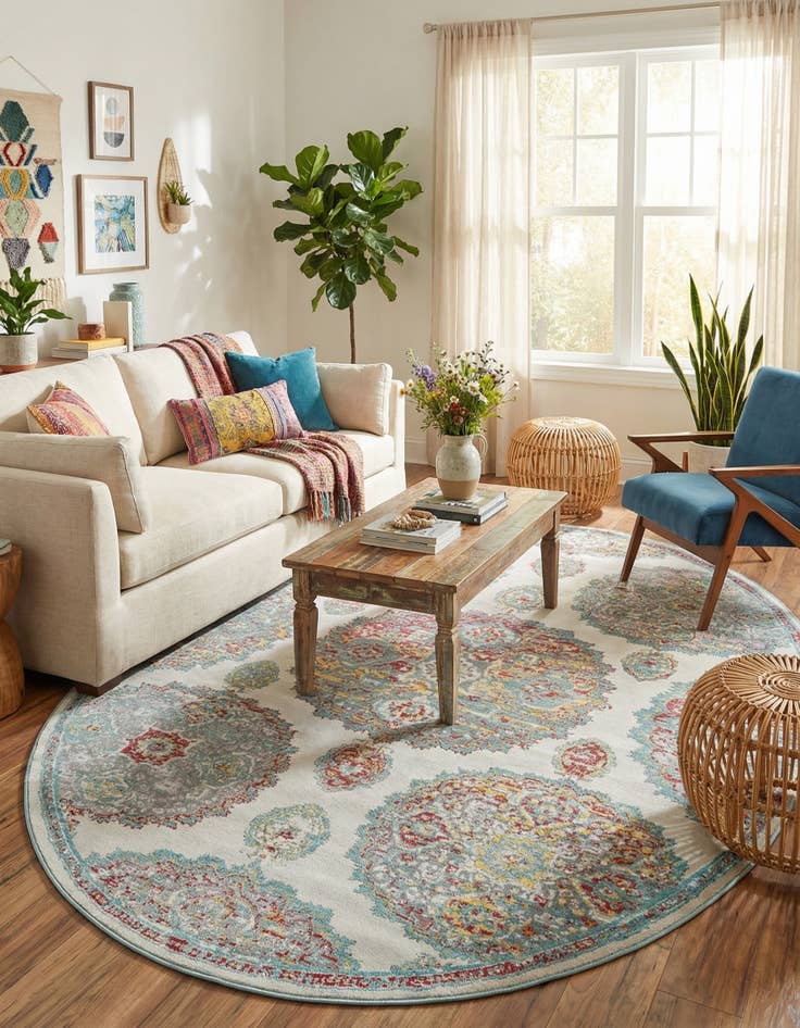 Detail image of 8' 2 x 10' Paragon Oval Rug