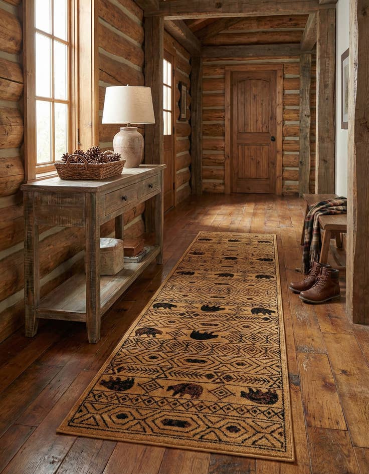 Detail image of 3' x 12' Pioneer Runner Rug