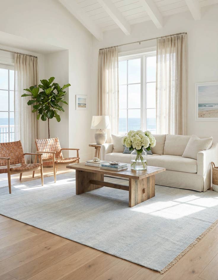 Detail image of 8' 1 x 10' 1 Kamla Wool Rug