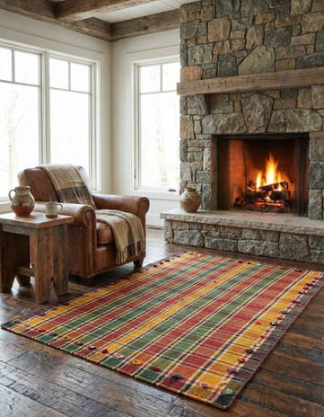 4' x 7' 9 Jajim Rug