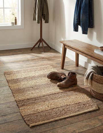 2' 2 x 3' 1 Handmade Braided Jute Rug