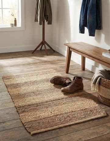 2' 2 x 3' 1 Handmade Braided Jute Rug