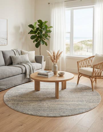 7' x 7' Oasis Round Rug
