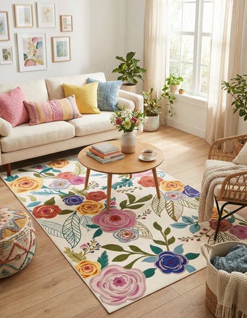 5' 3 x 7' 10 Blossom Rug