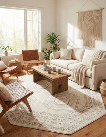 7' 10 x 7' 10 Charlotte Octagon Rug