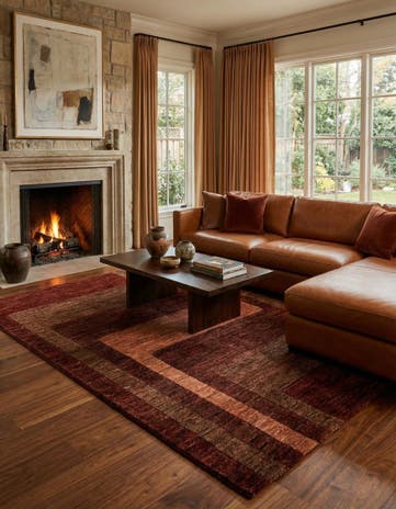 4' 11 x 6' 6 Juma Wool Rug