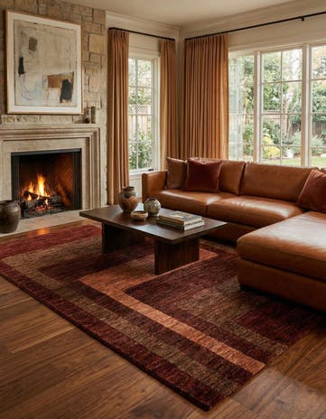 4' 11 x 6' 6 Juma Wool Rug