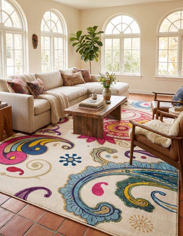 10' 6 x 16' 5 Washable Hyacinth Rug