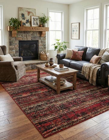 9' x 12' Saturn Rug