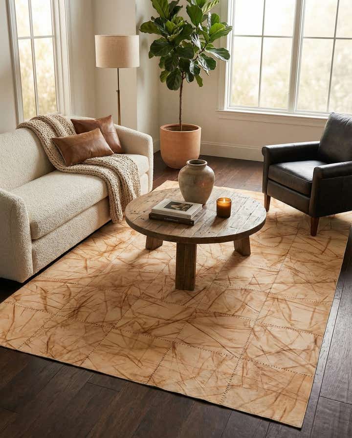 5' 1 x 7' 11 Cowhide - Patchwork Rug