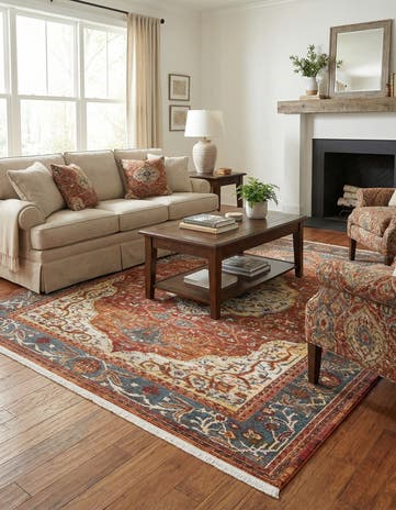 7' 10 x 7' 10 Santiago Square Rug