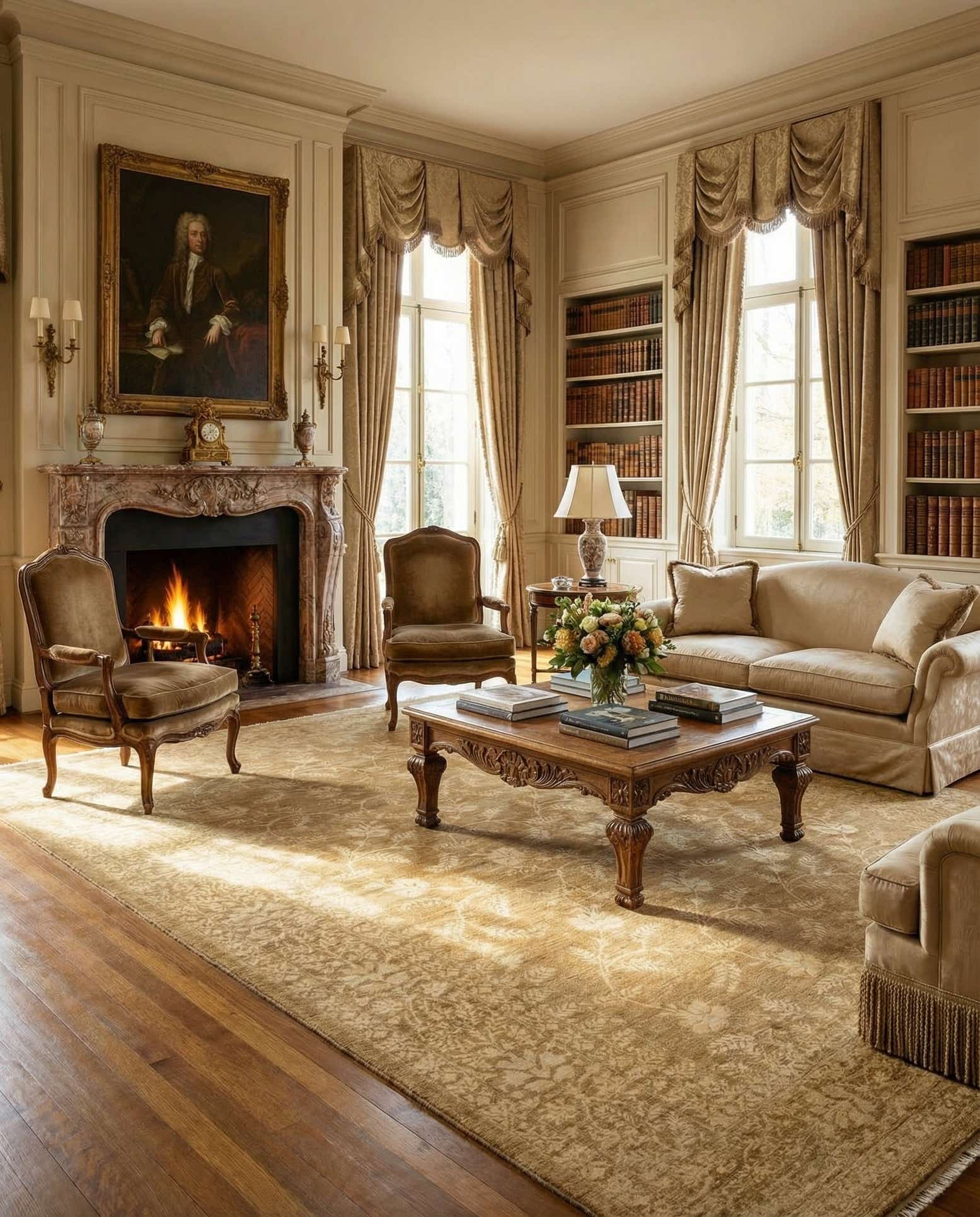 9' 11 x 13' 11 Ziegler Wool Rug