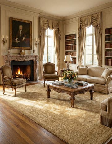 9' 11 x 13' 11 Ziegler Wool Rug