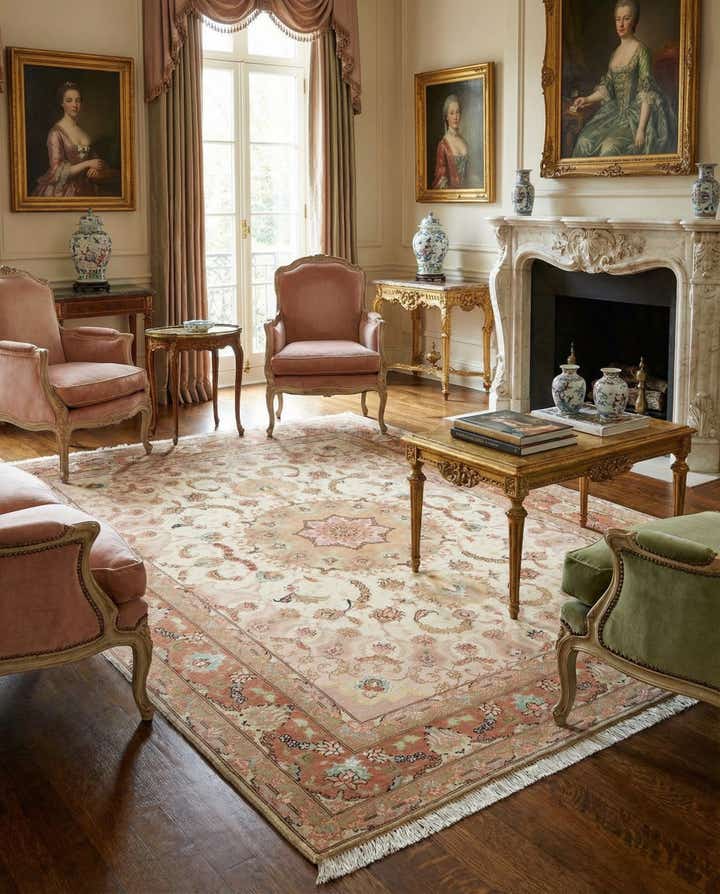 4' 11 x 7' 1 Tabriz Rug